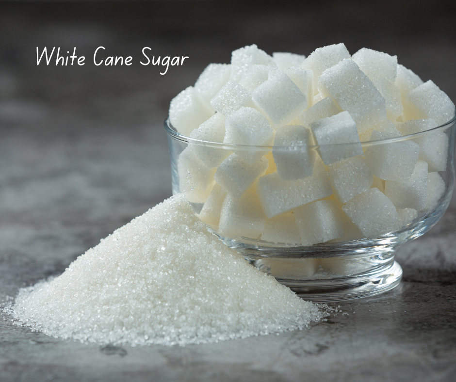 white cane sugar