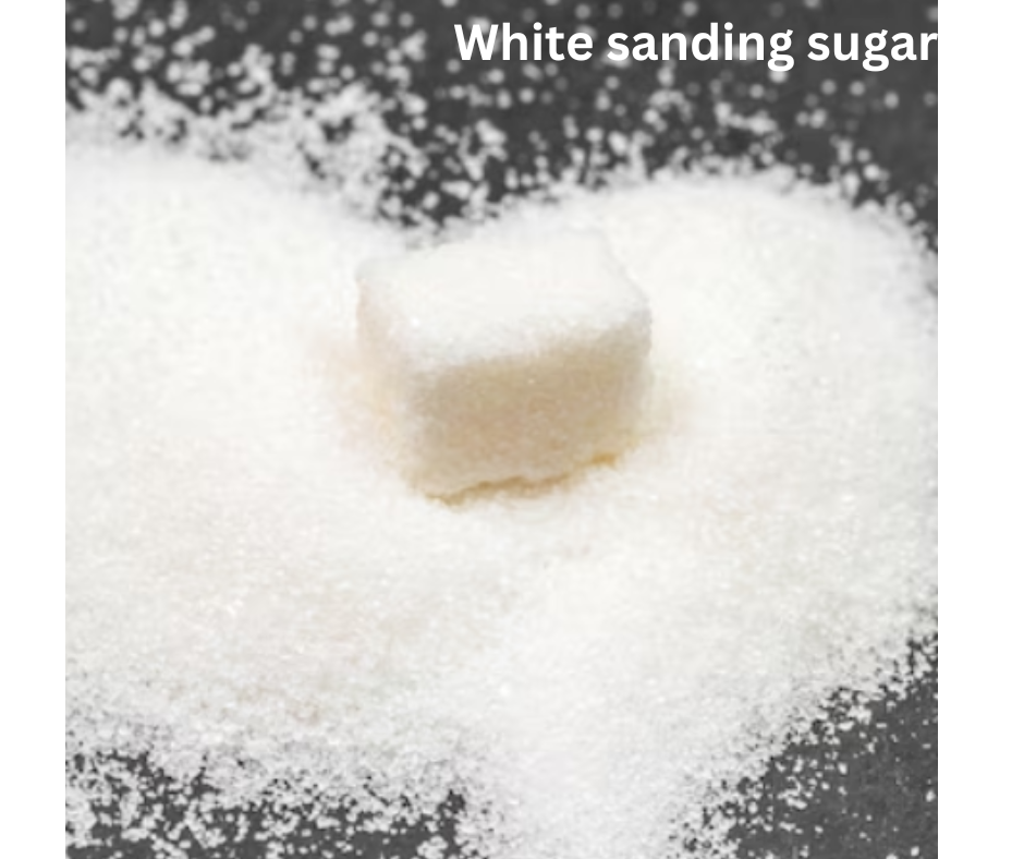 white sanding sugar